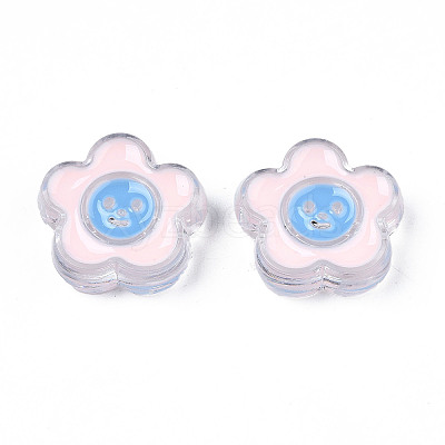 Transparent Acrylic Beads TACR-S135-048D-1