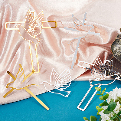 Acrylic Mirror Cake Toppers FIND-CN0001-45-1