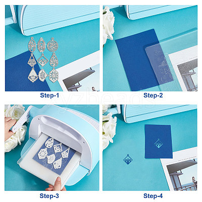 Pendant Carbon Steel Cutting Dies Stencils DIY-WH0309-1654-1