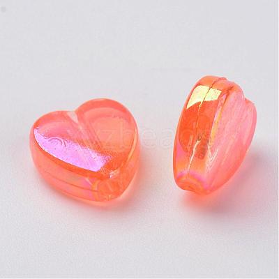 Transparent Acrylic Beads PL539-816-1