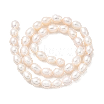 Natural Cultured Freshwater Pearl Beads Strands PEAR-I007-01F-06A-1