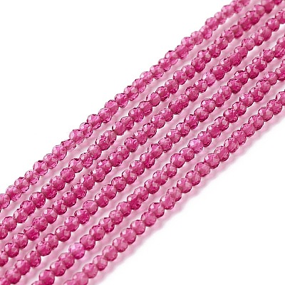 Transparent Glass Beads Strands X-GLAA-C019-01A-05-1