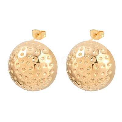 304 Stainless Steel Stud Earrings EJEW-G457-04B-G-1