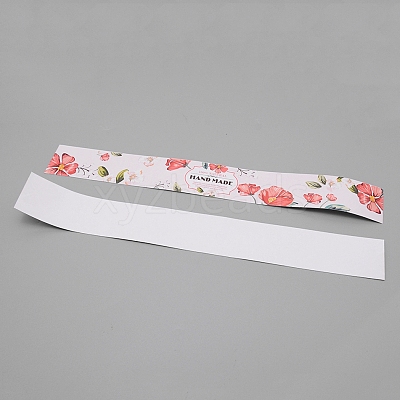 Handmade Soap Paper Tapes DIY-WH0221-82C-1