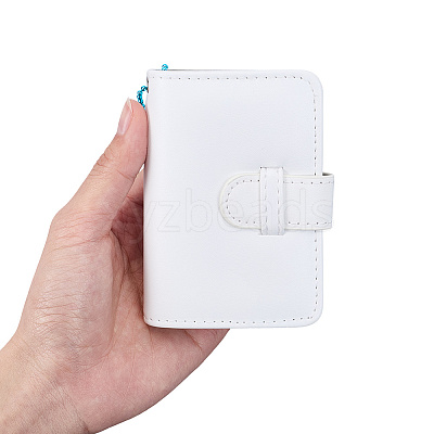 PU Mini Photocard Holder Book AJEW-WH20060-22B-1