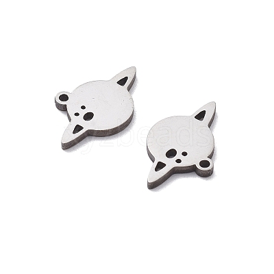 201 Stainless Steel Charms STAS-V001-17-1