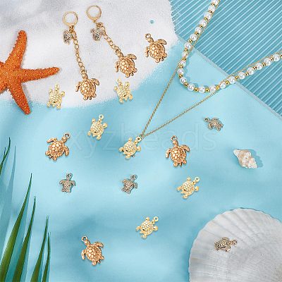 18Pcs 3 Styles Brass Charms FIND-PH0022-94-1