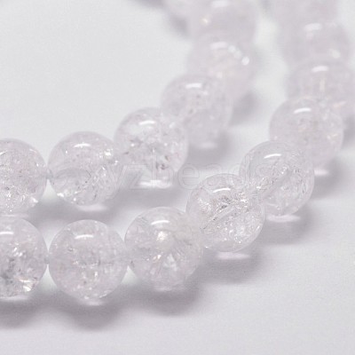 Natural Quartz Crystal Beads Strands G-G735-20-6mm-1