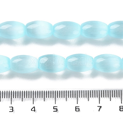 Macaron Color Natural Selenite Beads Strands G-B102-A01-06-1
