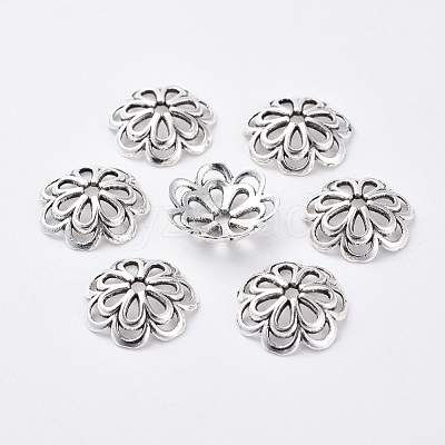 Alloy Fancy Bead Caps PALLOY-00791-AS-RS-1