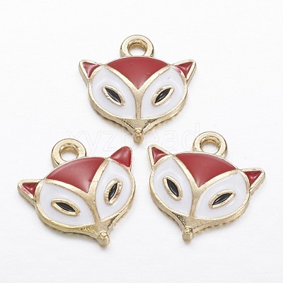 Alloy Enamel Charms X-PALLOY-P118-28-1