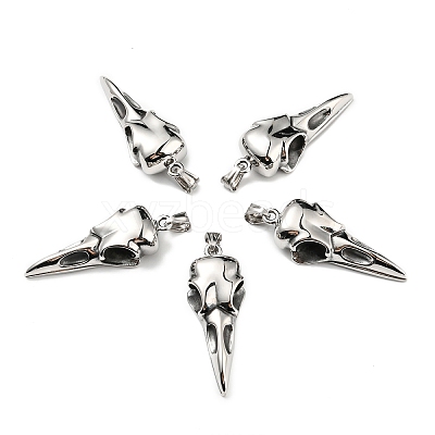 304 Stainless Steel Big Pendants STAS-H365-16-1