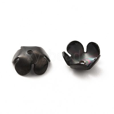 Ion Plating(IP) 304 Stainless Steel Bead Caps STAS-E145-06EB-1