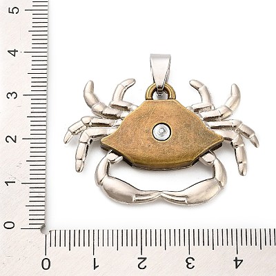 Tibetan Style Alloy Pendants FIND-C081-01B-02-1