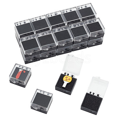 Plastic Box with Sponge CON-WH0106-12B-1