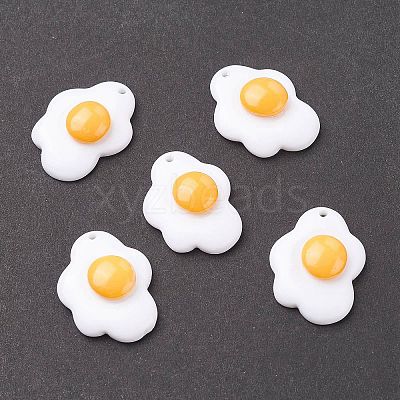 Resin Pendants X-RESI-F030-21-1