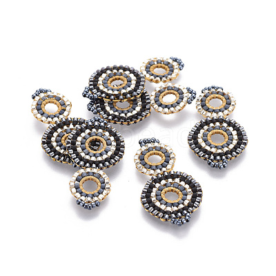 MIYUKI & TOHO Handmade Japanese Seed Beads Links SEED-A027-G16-1