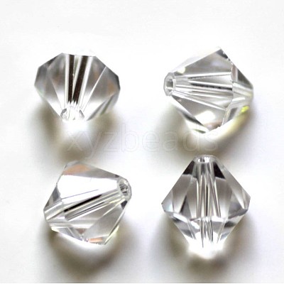 Imitation Austrian Crystal Beads SWAR-F022-6x6mm-001-1