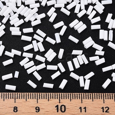 Opaque Colours Glass Bugle Beads SEED-N005-001-B06-1