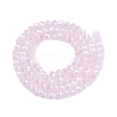 Electroplate Glass Beads Strands EGLA-A044-J3mm-A02-1