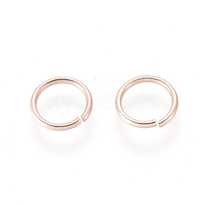 304 Stainless Steel Open Jump Rings STAS-O098-01RG-16-1