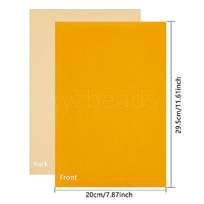 Jewelry Flocking Cloth DIY-BC0011-34F-1