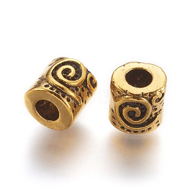 Tibetan Style Alloy Beads X-GLFH10235Y-NF-1