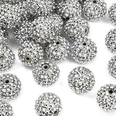 Resin Rhinestone Beads RESI-S315-18x20-15-1