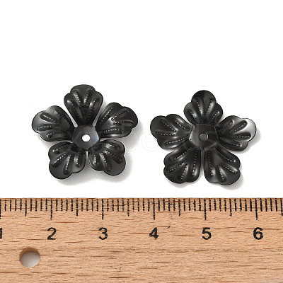 304 Stainless Steel Bead Caps STAS-P363-06EB-1