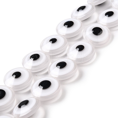 Resin Imitation Lampwork Beads Strands RESI-F032-01J-1