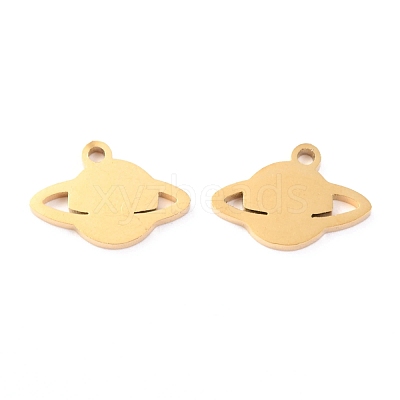 304 Stainless Steel Charms STAS-O142-33G-1