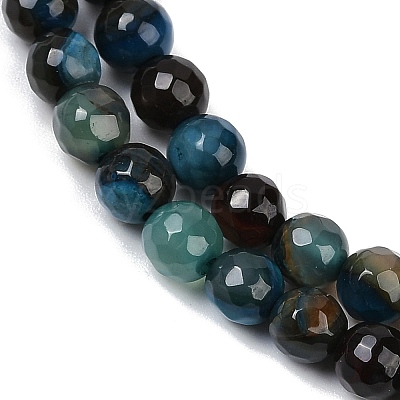 Natural Agate Beads Strands G-C082-A01-25-1