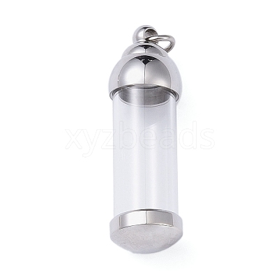 304 Stainless Steel Big Pendants STAS-D097-01D-P-1