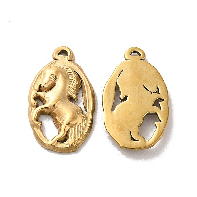 Ion Plating(IP) 304 Stainless Steel Pendants X-STAS-Q001-20G-1