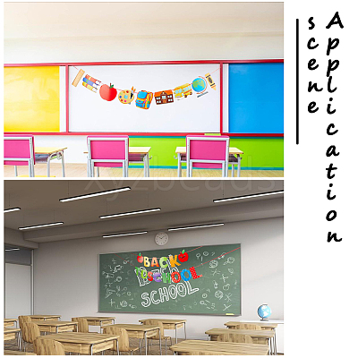 2 Sets 2 Styles Paper Banners AJEW-GF0008-51-1