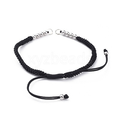 Adjustable Nylon Thread Bracelet Making AJEW-JB00513-05-1
