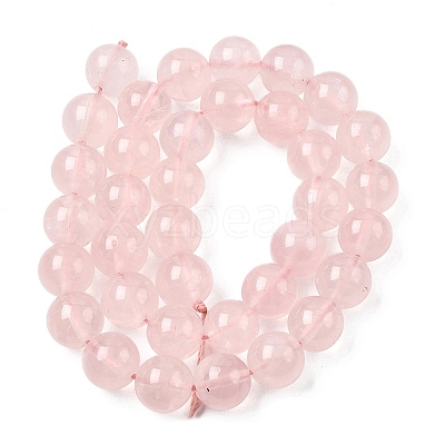 Natural Madagascar Rose Quartz Beads Strands G-B167-A03-10mm-1