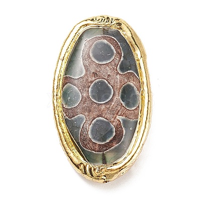 Tibetan Style dZi Beads KK-F836-07C-G-1