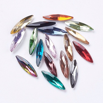 Imitation Austrian Crystal Glass Rhinestone RGLA-K006-4x15-M-1