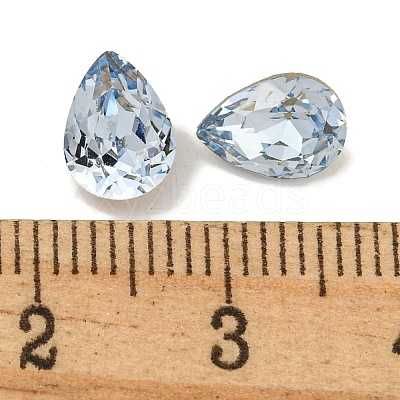 Glass Rhinestone Cabochons RGLA-L029-19C-211-1