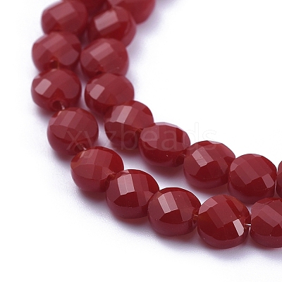 Glass Beads Strands EGLA-J149-B10-1