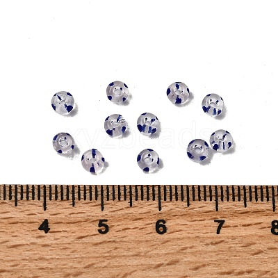 Transparent Stripe Glass Seed Beads LS-GLAA-NH0001-06J-1