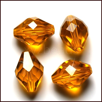Imitation Austrian Crystal Beads SWAR-F054-13x10mm-08-1