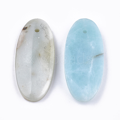 Natural Amazonite Pendants G-T111-09-1
