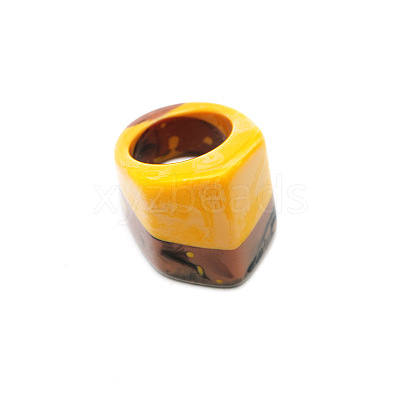 2Pcs Resin Finger Rings Sets FS-WG878B8-01-1