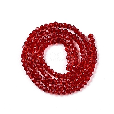 Glass Beads Strands EGLA-A044-T2mm-D01-1