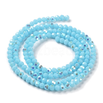 Opaque Glass Beads Strands EGLA-A035-P3mm-L08-1