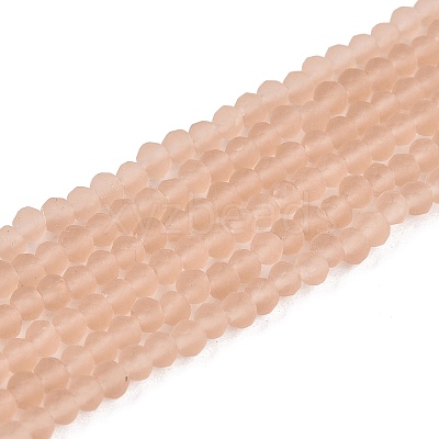 Transparent Glass Beads Strands EGLA-A044-T1mm-MD20-1