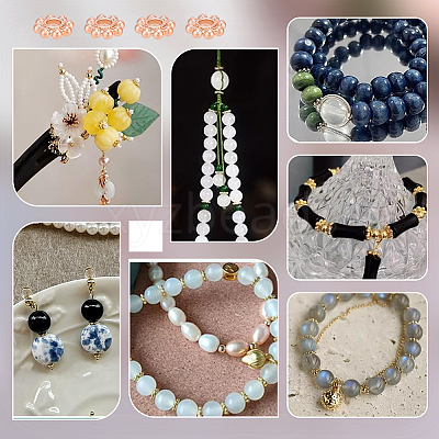 500Pcs Alloy Daisy Spacer Beads FIND-PH0059-80-1