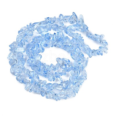 Transparent Glass Beads Strands GLAA-Z009-01D-1